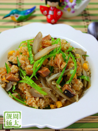 Seafood Quinoa Braised Rice recipe
