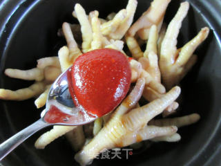 Shrimp Lao Tofu and Chicken Feet Claypot recipe