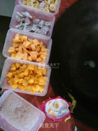 Fruit Sago recipe