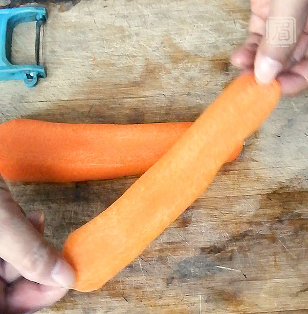 Candied Carrots for Garnish recipe