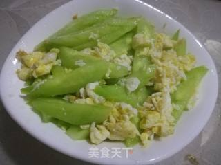Fried Cucumber with Egg recipe