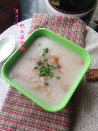 Cantonese Style Bonito Peanut Porridge