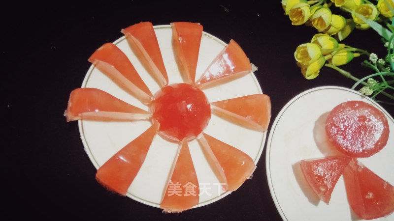 "watermelon" Watermelon Egg Jelly recipe