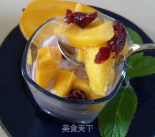 Mango Yogurt Cake Cup recipe