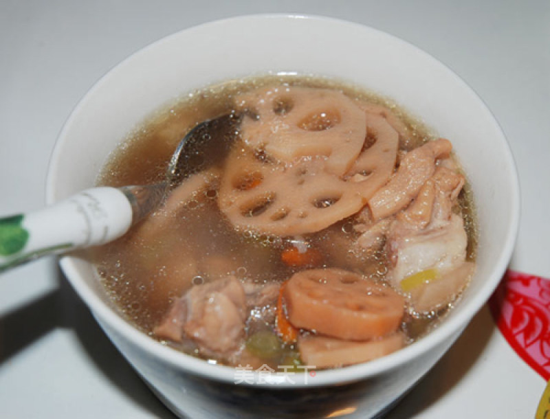 Lotus Root Pork Ribs Soup recipe