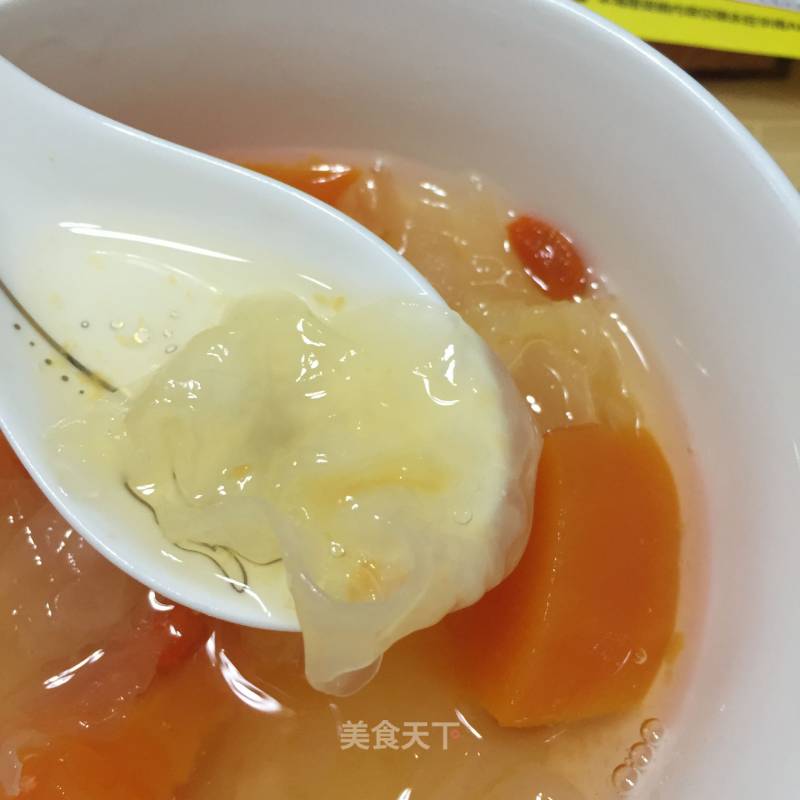 Tremella Papaya Syrup recipe
