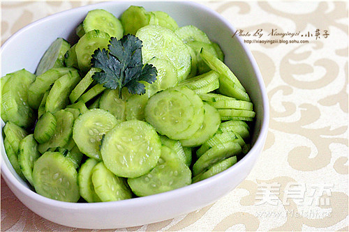 Refreshing Cucumber Slices recipe