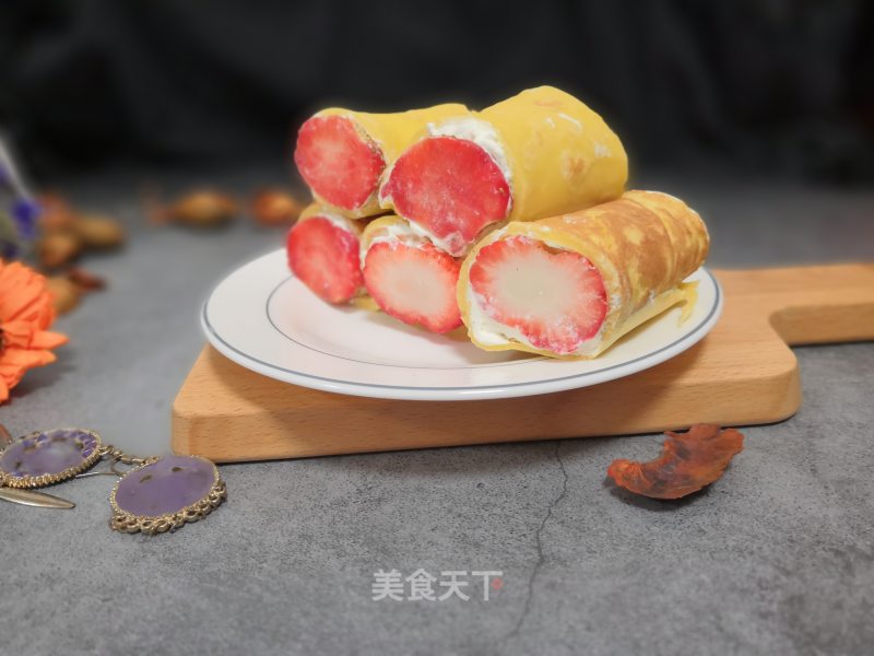 Strawberry Cake Roll recipe