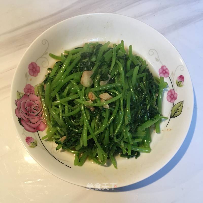Garlic Chrysanthemum recipe