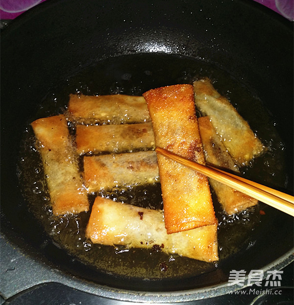 Red Bean Paste Spring Rolls recipe