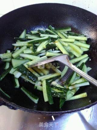 Stir-fried Cucumber recipe
