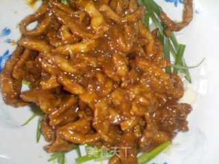 Shredded Pork in Beijing Sauce recipe