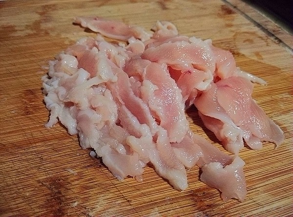 Boiled Chicken Slices recipe