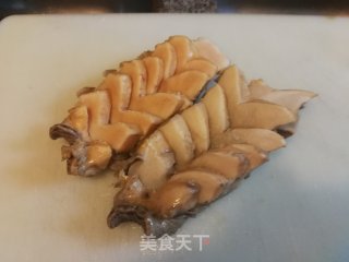 Braised Abalone Fish Maw in Oyster Sauce recipe