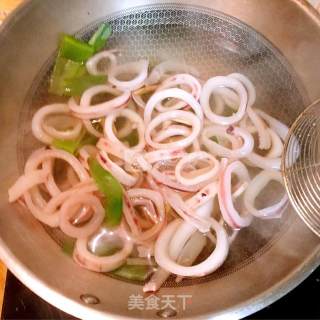 Stir Fried Squid Rings recipe