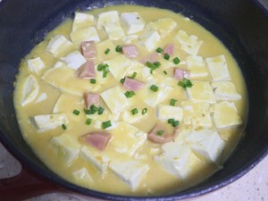 Salted Egg Yolk Tofu Pot recipe