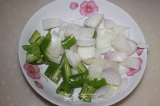 Fried Chicken with Onions recipe