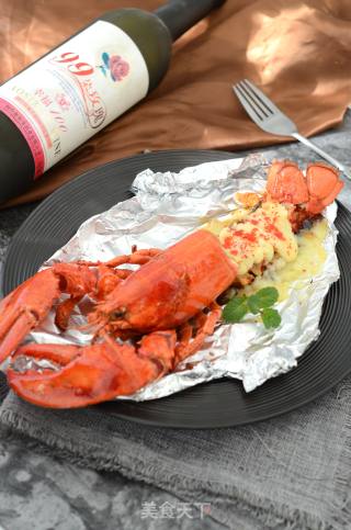 Baked Lobster with Cheese recipe