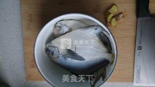 Braised Pomfret recipe