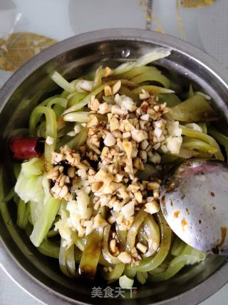 Home Cooking~~sliced Lettuce Salad recipe
