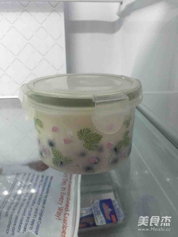 Vanilla Blueberry Pudding recipe