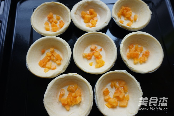 Whole Egg Yolk Peach Tart recipe