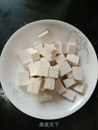 Boiled Tofu with Minced Meat and Egg recipe