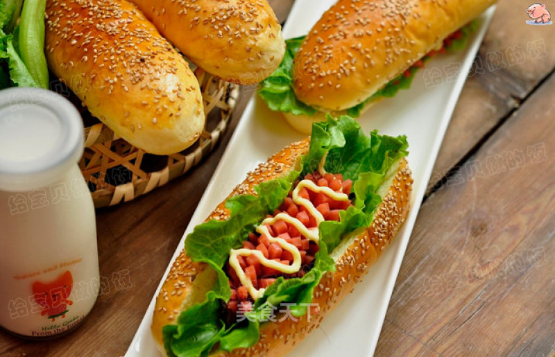 Soup Hot Dog Bread recipe