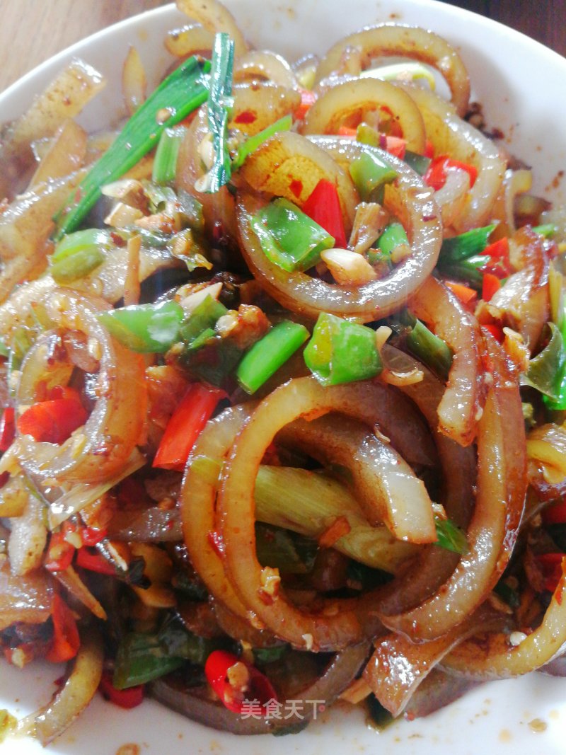 Spicy Pork Skin recipe