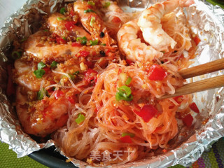 # Fourth Session of Baking Contest and is Love to Eat Festival# Grilled Shrimp with Garlic Vermicelli recipe