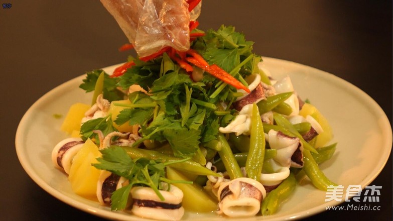 Thai Style Cold Squid recipe