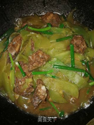 Ribs Braised Lettuce recipe