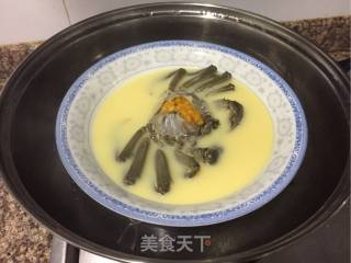 Steamed Crab with Egg recipe