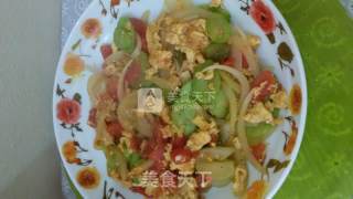 Stir-fried Vegetables with Homemade Eggs recipe