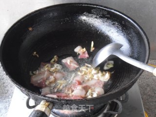 Stir-fried Green Peppers with Bacon recipe