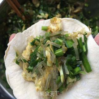 Leek Vermicelli Bag recipe