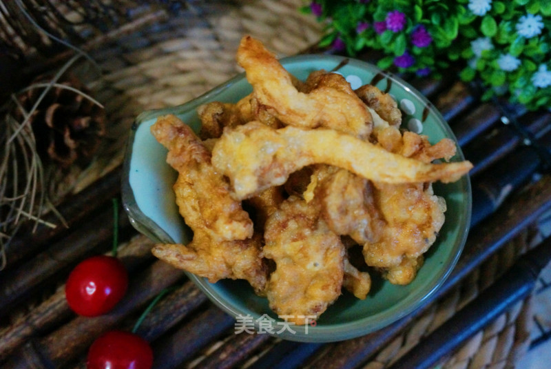 Fried Oyster Mushroom recipe