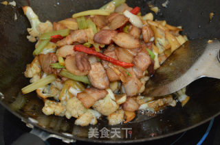 Cauliflower Fried Pork recipe