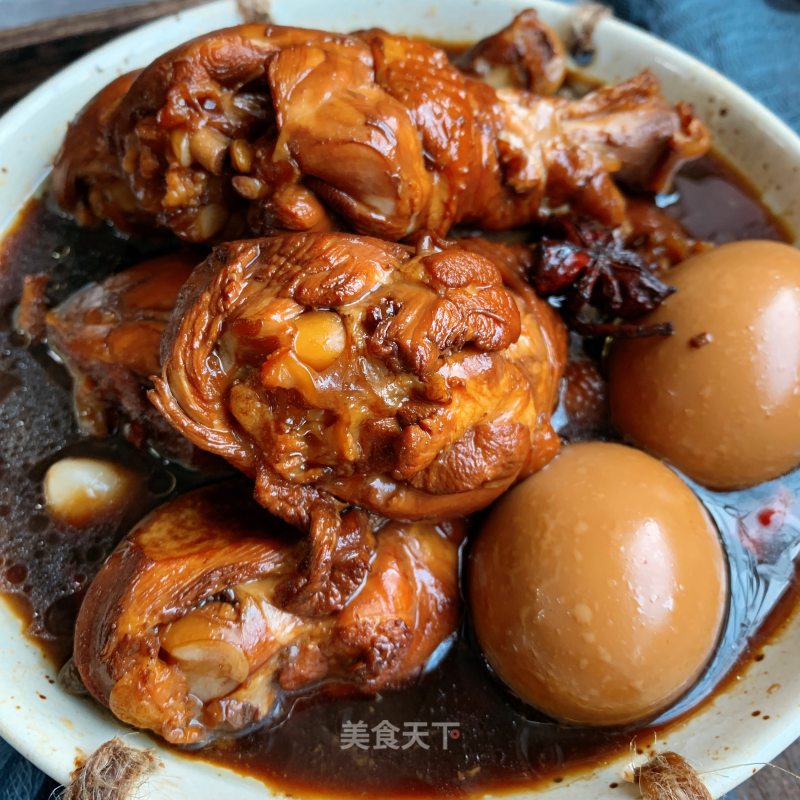 Braised Chicken Legs and Braised Eggs