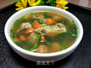 Mulberry Leaf Longan Wolfberry Soup recipe