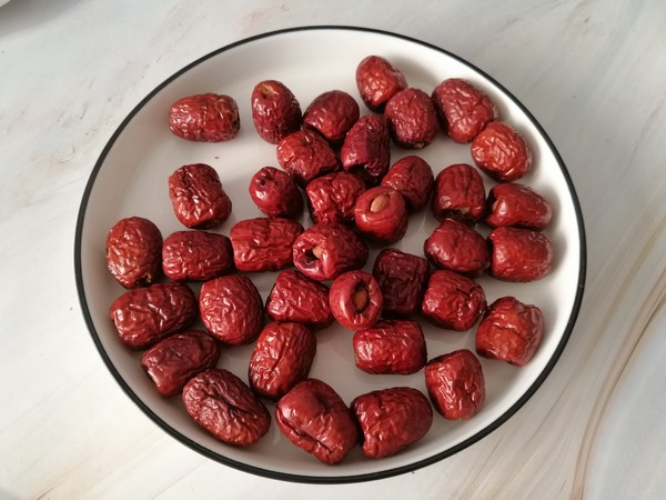 Net Red Snack Milk Jujube recipe