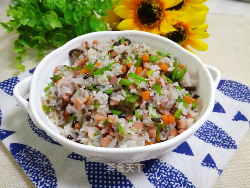 How to Make Rice More Nutritious-fried Rice with Mixed Vegetables recipe