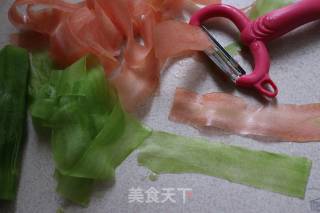 Colorful Enoki Mushroom Roll recipe