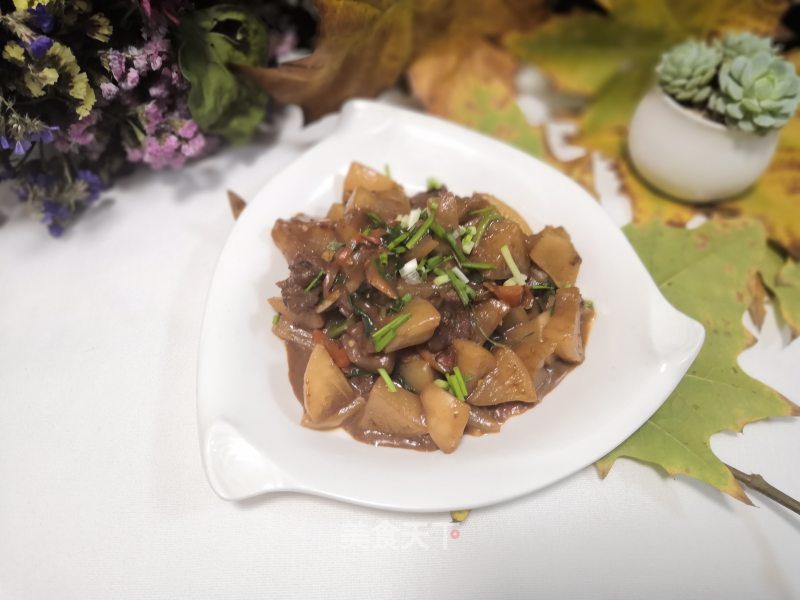 Beef Braised Radish recipe