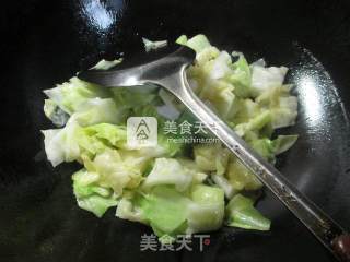 Stir-fried Cabbage with Cucumber recipe