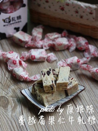 Cranberry Nut Nougat recipe