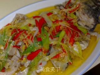Oil Splashed Carp recipe
