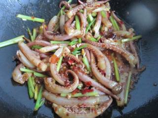 Spicy Squid Whisk recipe