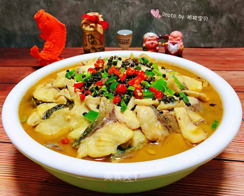 #润撒好汤水# Pickled Cabbage Fish Soup recipe