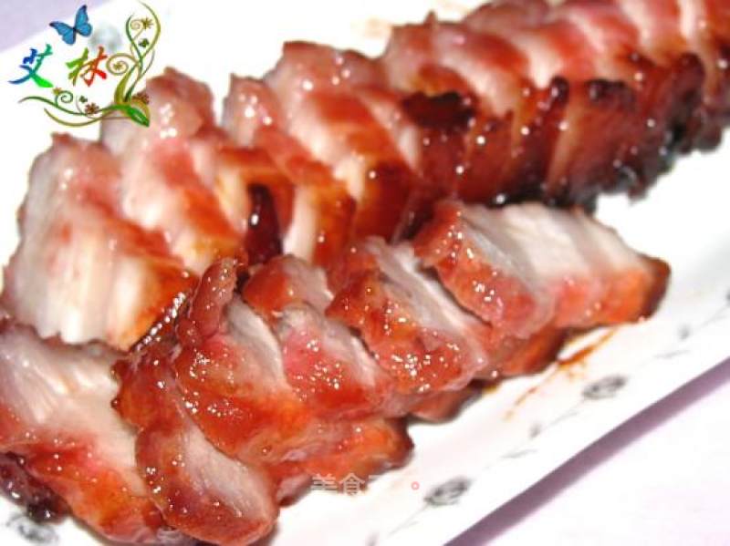 Barbecued Pork with Honey Sauce recipe